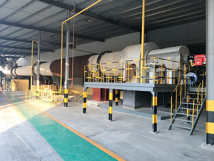 內加熱回轉窯應用案例